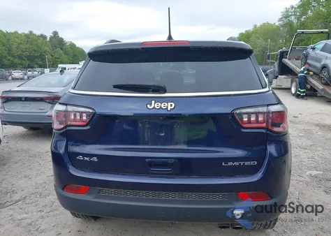 2018 Jeep Compass Limited 4X4 из США, поврежденный, VIN 3C4NJDCBXJT481337